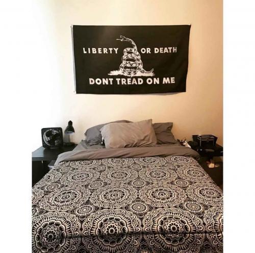 Anley Fly Breeze Liberty Or Death Gadsden Flag 3x5 Foot-Don't Tread on Me photo review