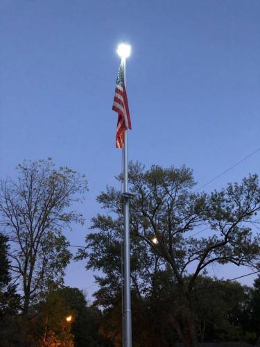 Solar Flagpole Light photo review