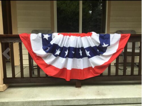 US Pleated Fan Flag 1.5x3 Foot & 3x6 Foot photo review