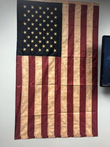 Tea-Stained Betsy Ross Flag 3x5 Foot photo review