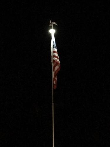Solar Flagpole Light photo review