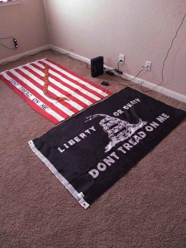 Anley Fly Breeze Liberty Or Death Gadsden Flag 3x5 Foot-Don't Tread on Me photo review