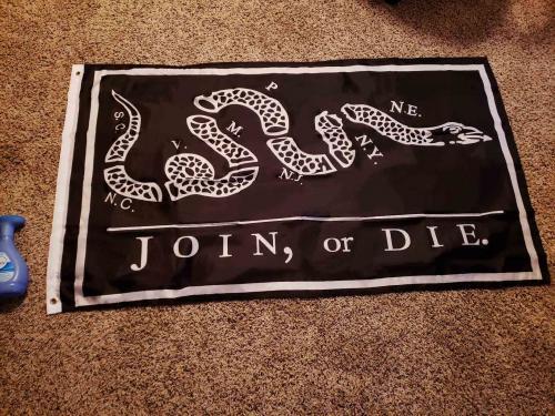 Fly Breeze 3x5 Foot Join Or Die Flag photo review