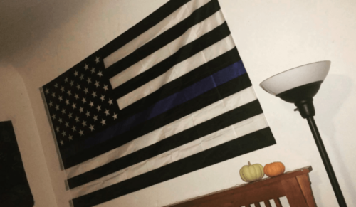 EverStrong Nylon Thin Blue Line US Flag 3x5 foot photo review