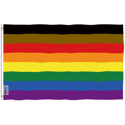 Philadelphia Rainbow Flag 8 stripes