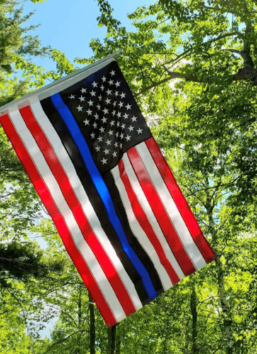 Fly Breeze 3x5 Foot Blue Lives Matter USA Police Flag photo review