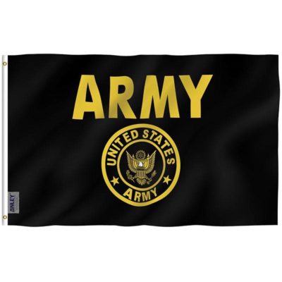 USA Army Crest Flag