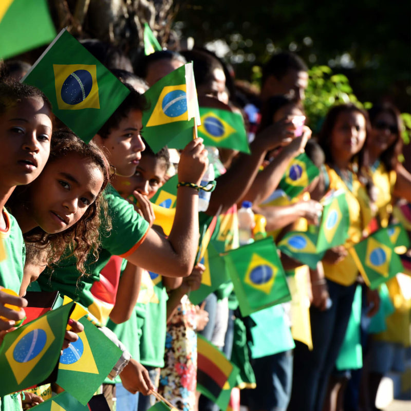 Brazil Stick Flags 5x8 Inch (Pack of 12) - Image 7