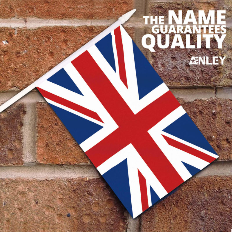 United Kingdom Stick Flags 5x8 Inch (Pack of 12) - Image 2