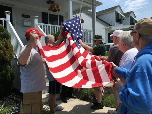 USA Memorial Burial Flag 5x9.5 Foot photo review