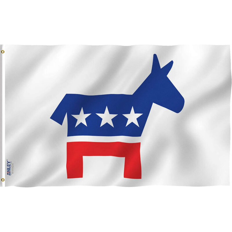 Fly Breeze 3x5 Foot Democratic Party Flag