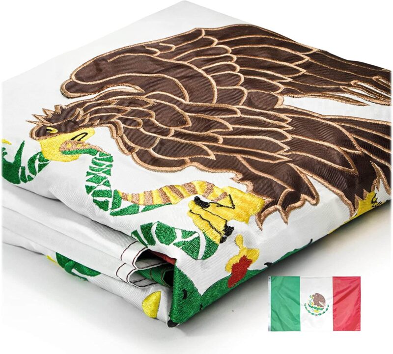 Embroidered Mexico Flag