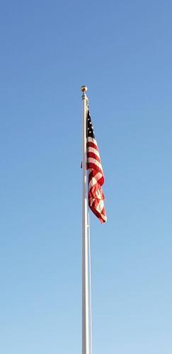 3" Flagpole Ball Topper Ornament photo review