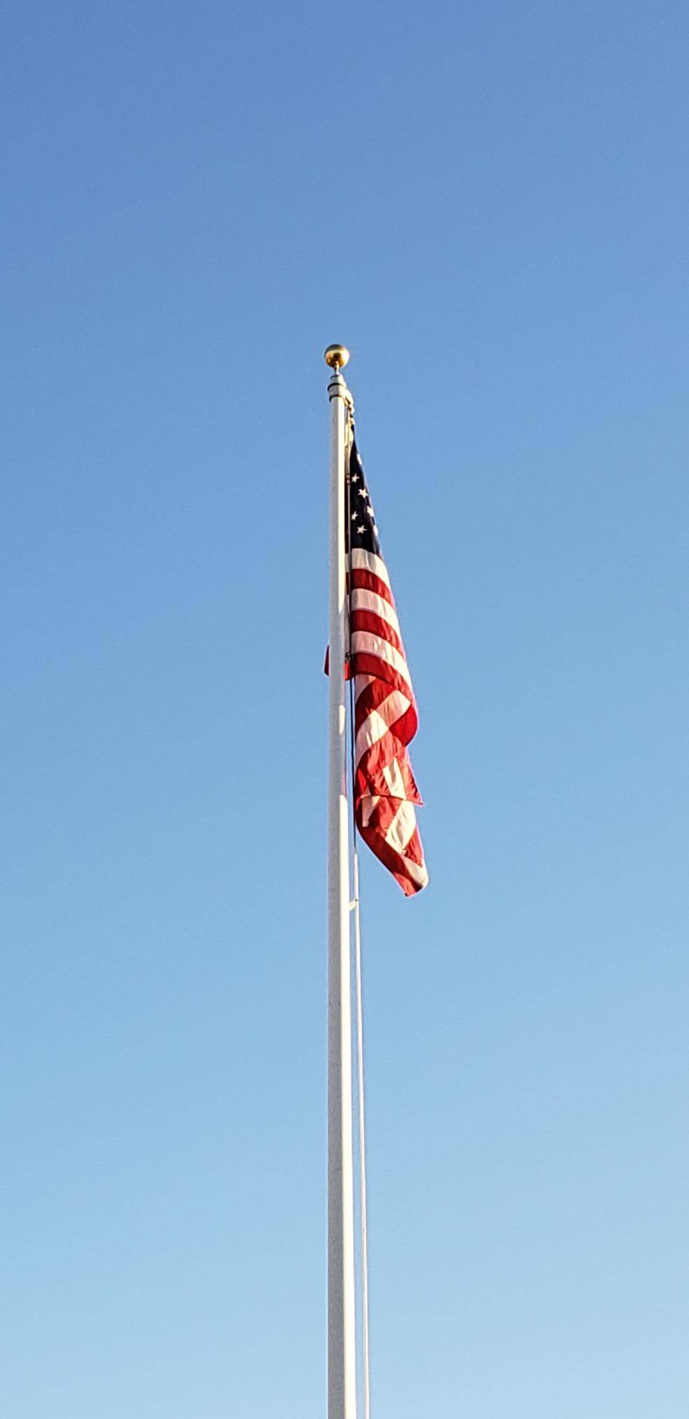 3" Flagpole Ball Topper Ornament (Gold) Anley Flags