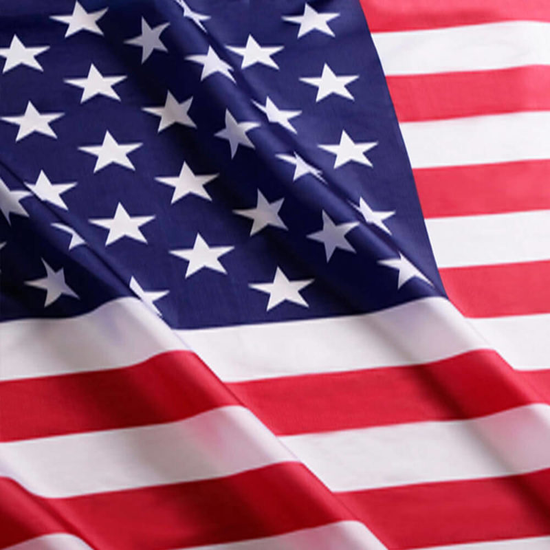 American Flags Nylon 12'x18'