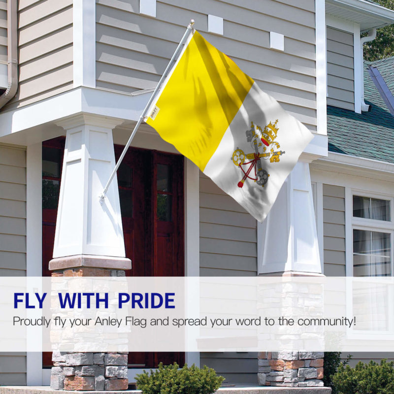 Fly Breeze 3x5 Foot Vatican City Flag - Image 2
