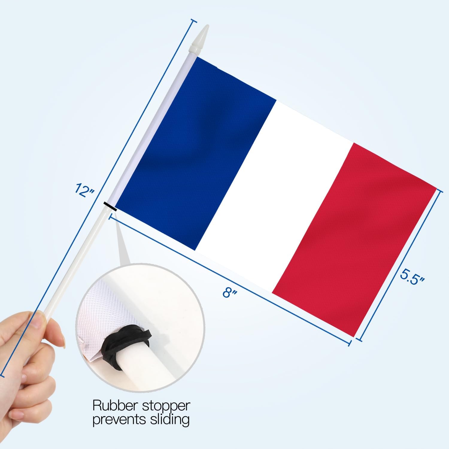 France Stick Flags