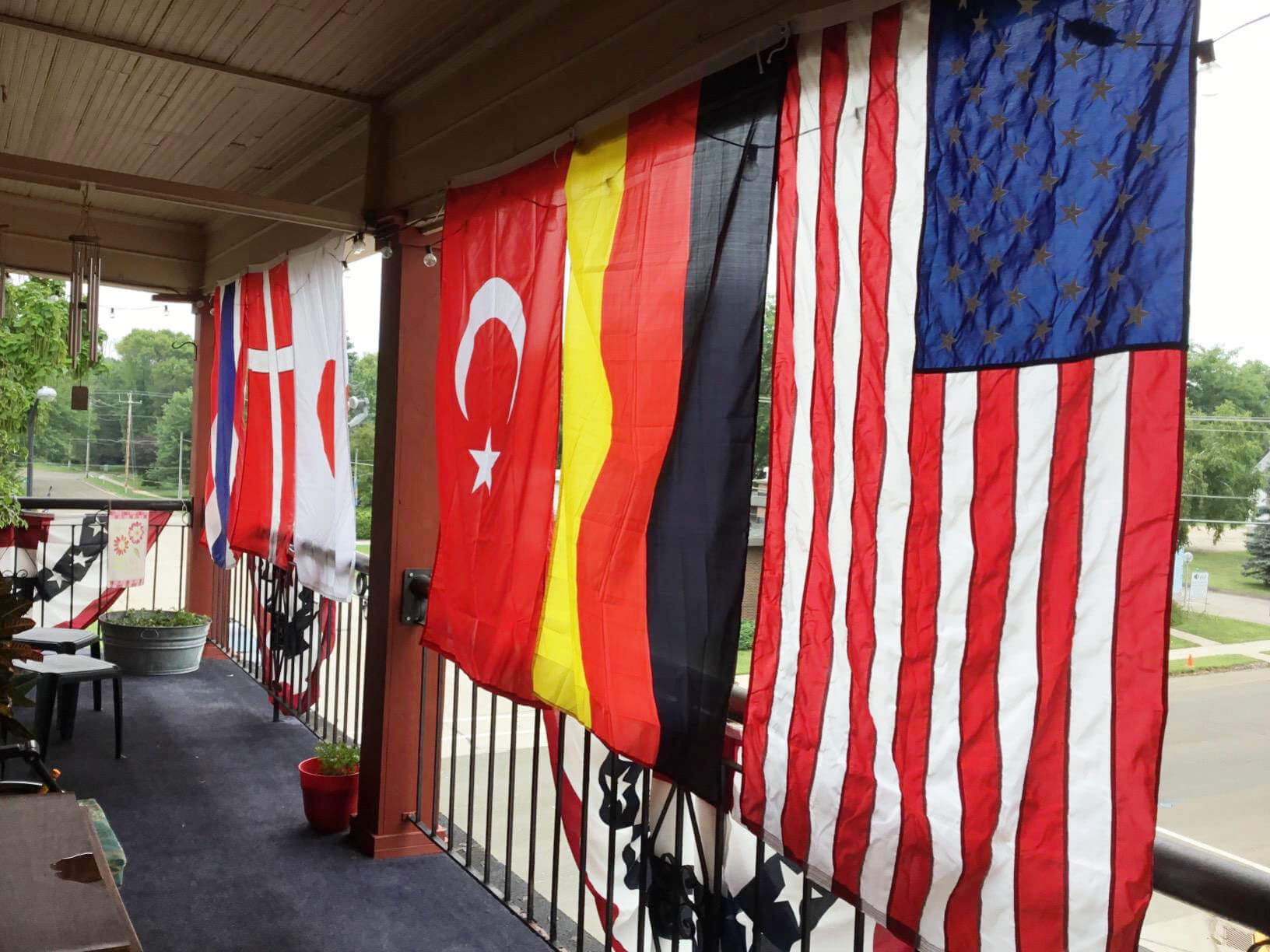 German Football Fans With German Flag And Different Fan Articles In - Foto 10