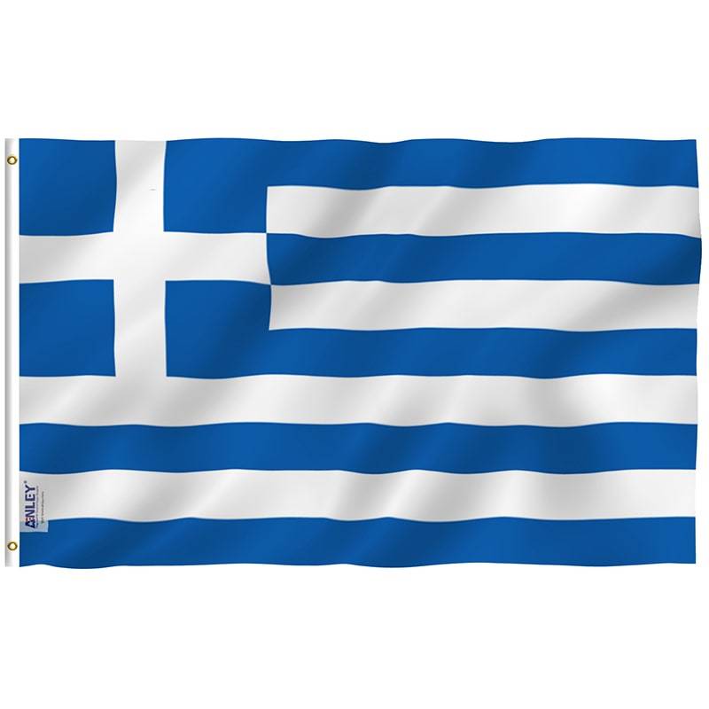 Fly Breeze Greece Flag 3x5 Foot Anley Flags