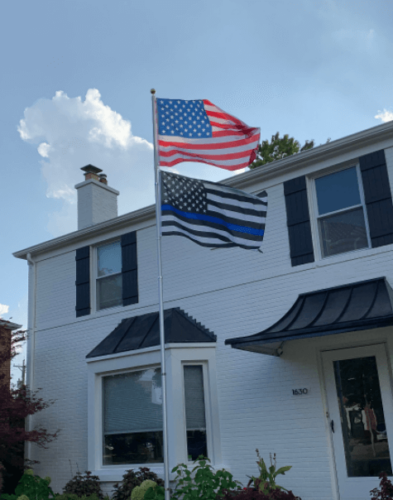 Fly Breeze 3x5 Foot Thin White Line USA Flag photo review