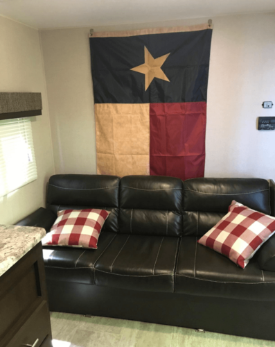 Tea-Stained Texas Flag 3x5 Foot photo review