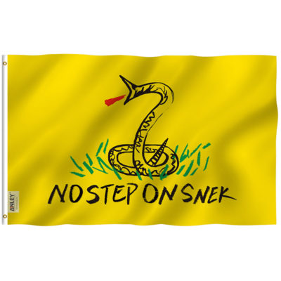 no step on snek flag
