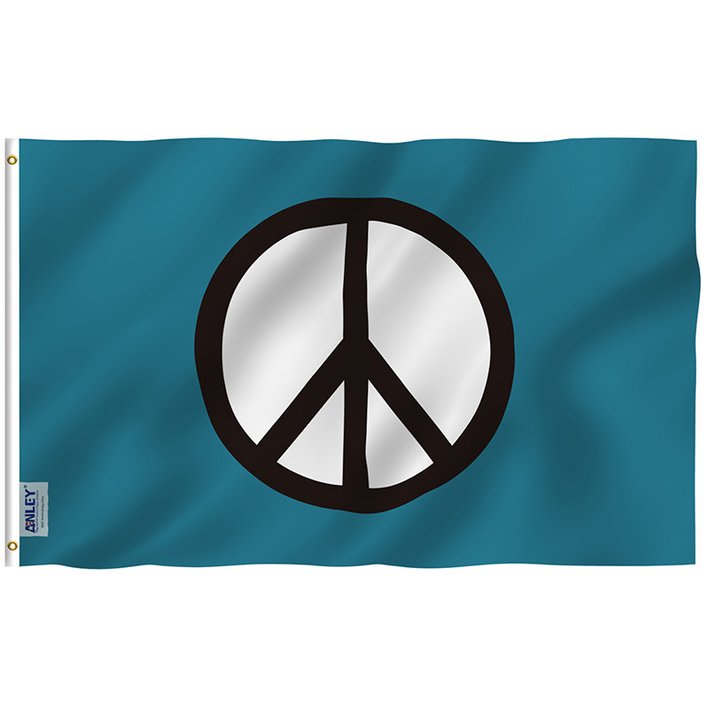 peace symbol flag