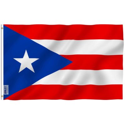 Fly Breeze Puerto Rico Flag