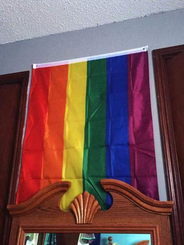 Fly Breeze Rainbow Gay Pride Flag photo review