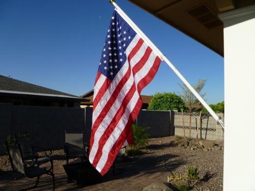 6 Feet Tangle Free Spinning Flagpole photo review