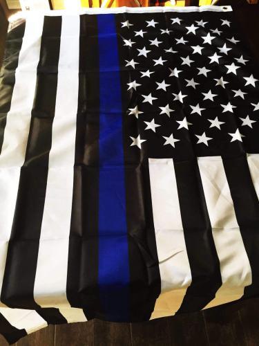 Fly Breeze 3x5 foot Thin Blue Line USA Flag photo review