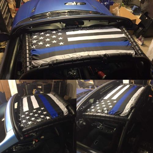 Fly Breeze 3x5 foot Thin Blue Line USA Flag photo review