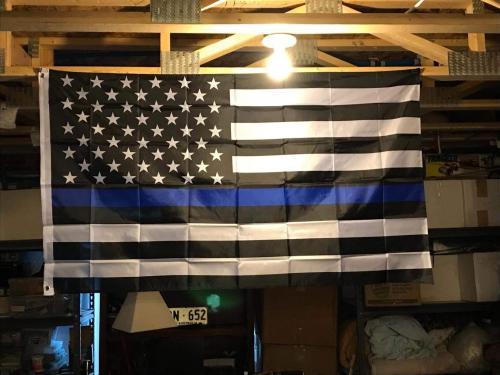 Fly Breeze 3x5 foot Thin Blue Line USA Flag photo review