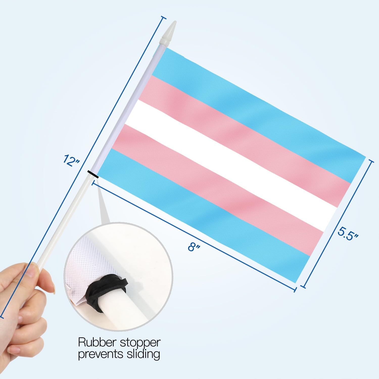 Transgender Stick Flag