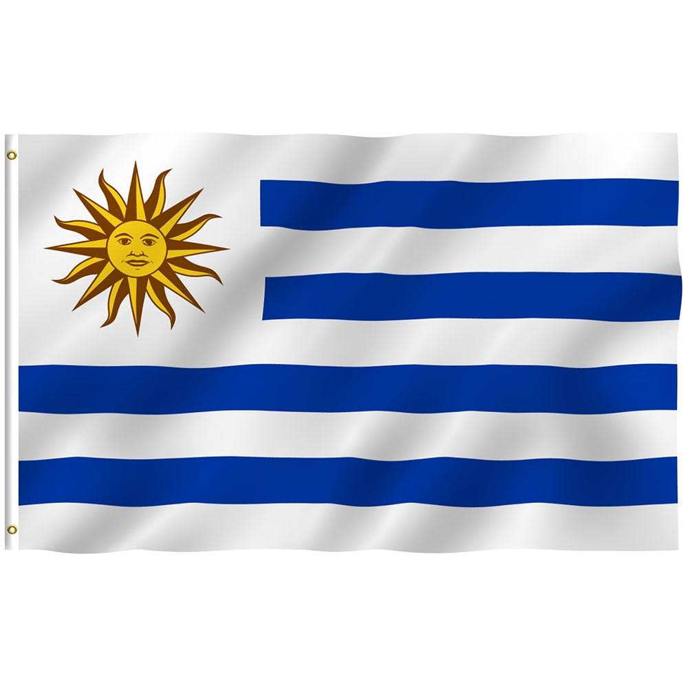 Fly Breeze Uruguay Flag 3x5 Foot - Anley Flags