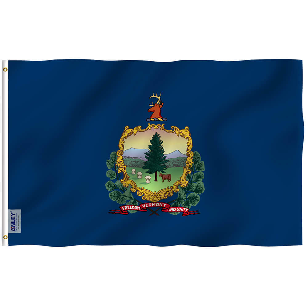 VERMONT FLAG Size 5x3 Feet VERMONT US STATE FLAGS
