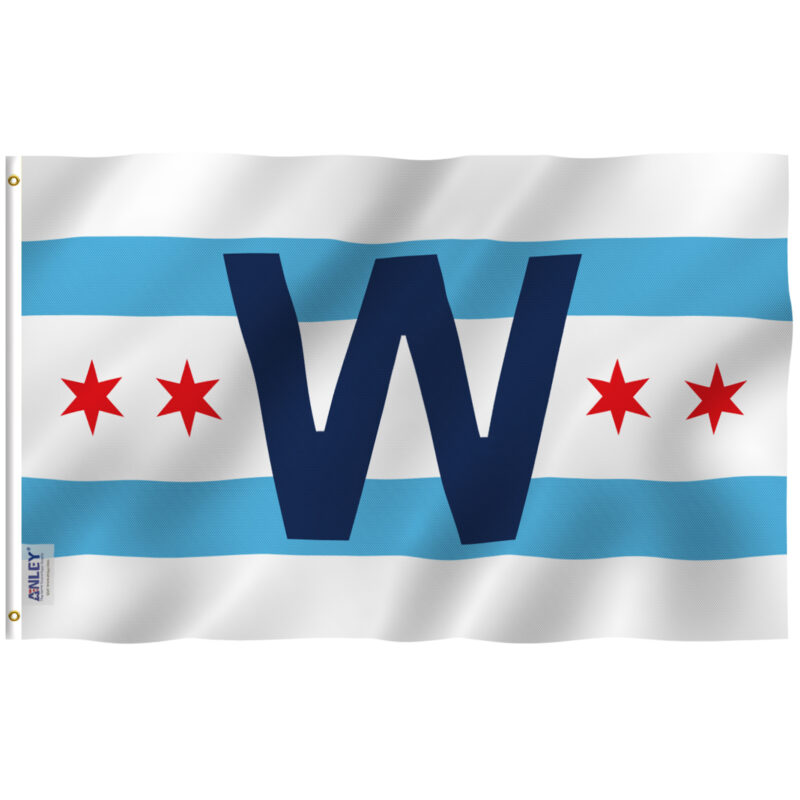 Fly Breeze 3x5 Foot Chicago City Win Combo Flag