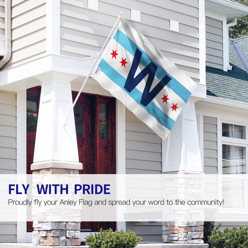 Fly Breeze 3x5 Foot Chicago City Win Combo Flag - Image 2