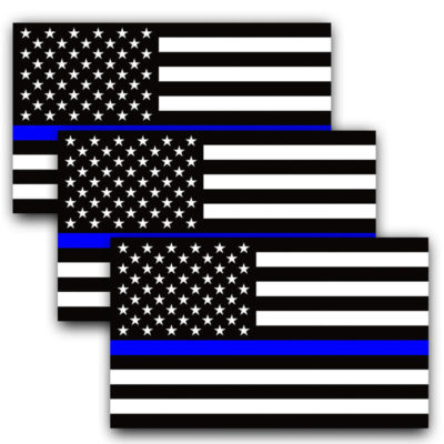 us thin blue line decal