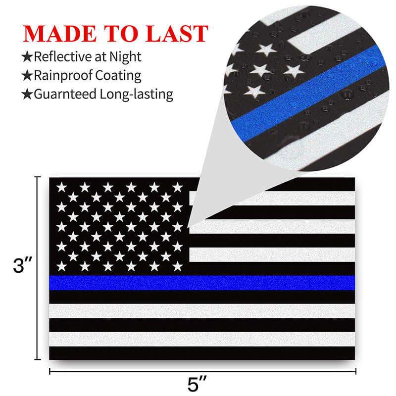 us thin blue line decal