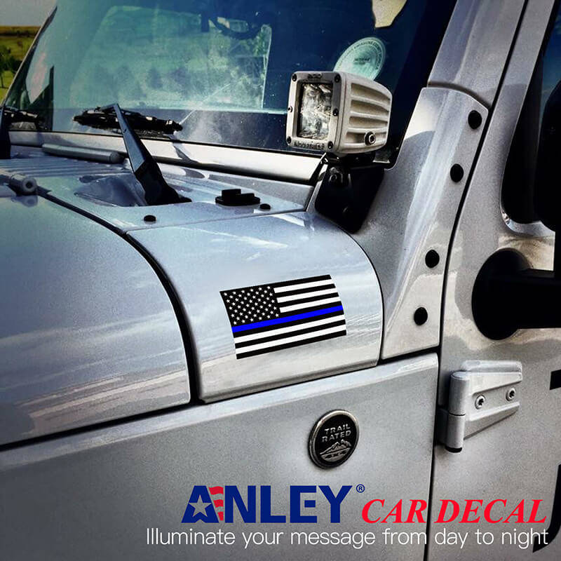 us thin blue line decal