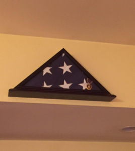 Wooden Memorial Flag Display Case photo review
