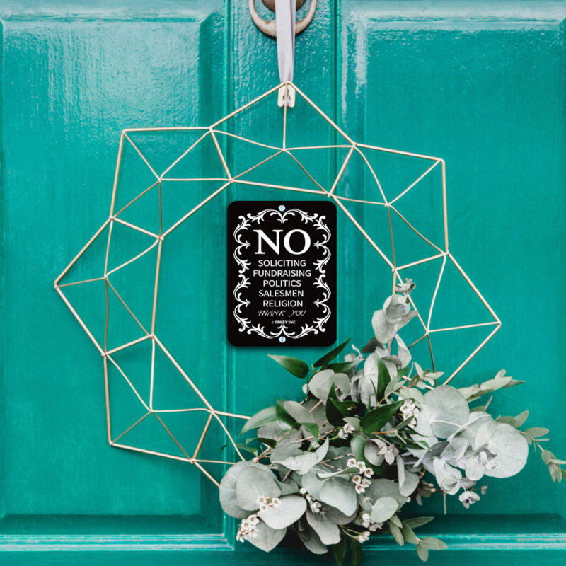 No Soliciting Sign for Home and Business - Image 4