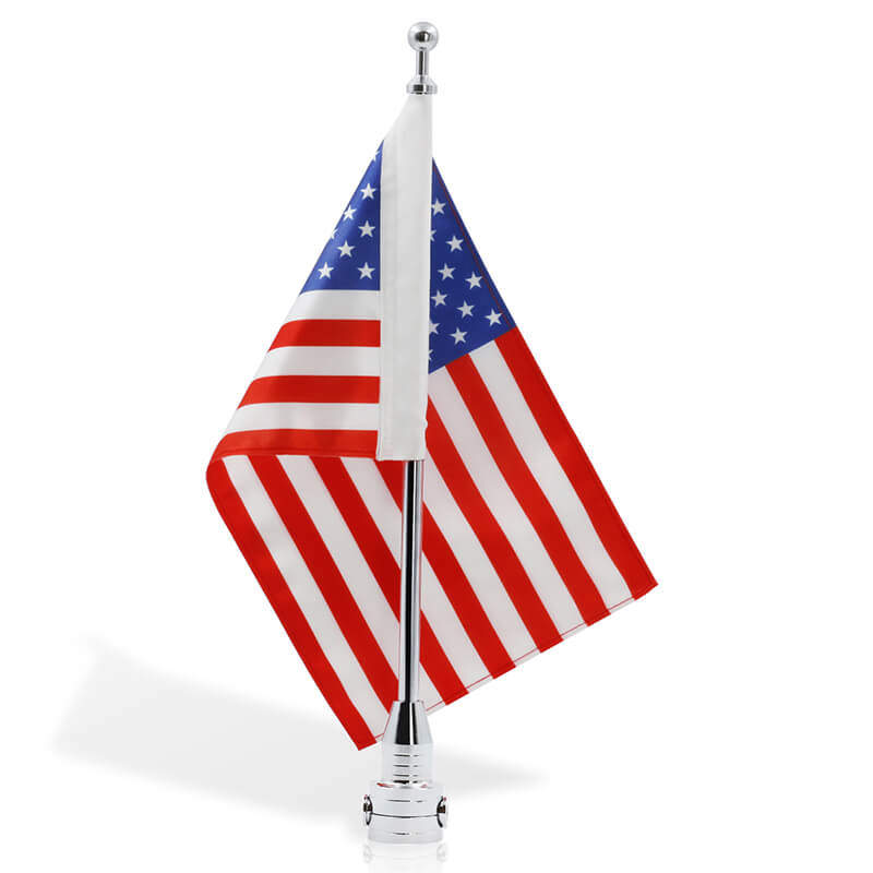 American Motorcycle Flag 7x10 Inch Anley Flags