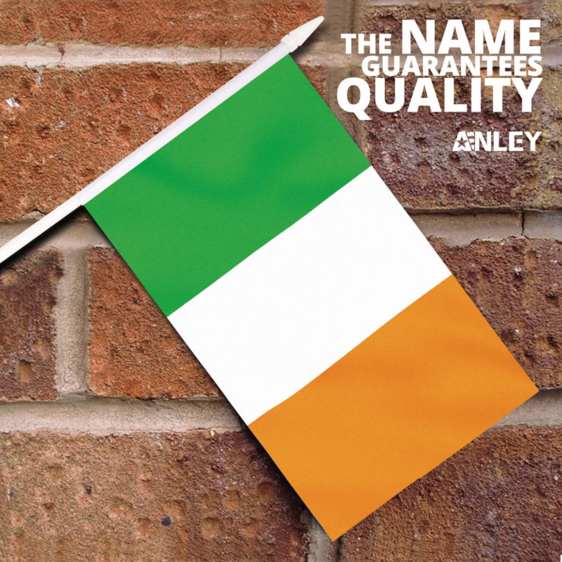 Ireland Stick Flags 5x8 Inch (Pack of 12) - Image 2