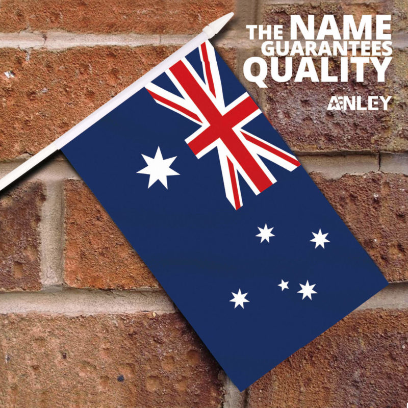 Australia Stick Flags 5x8 Inch (Pack of 12) - Image 2