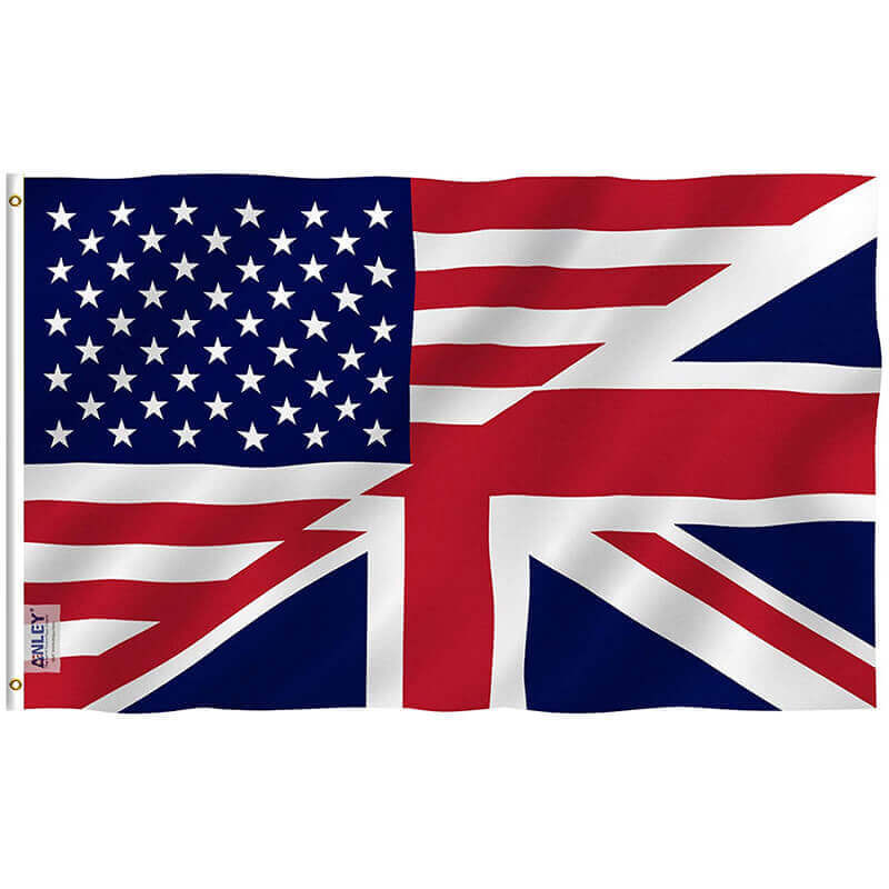 America Britain Friendship Flag
