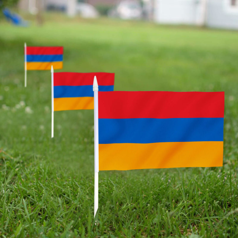 Armenian Stick Flags 5x8 Inch (Pack of 12) - Image 3