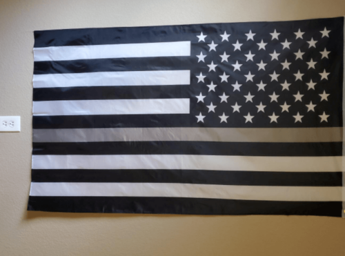 Fly Breeze 3x5 Foot Thin Gray Line United States Flag photo review