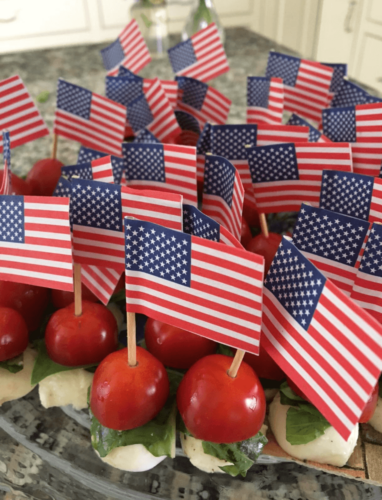 USA Toothpick Flag Cupcakes Toppers (100 pcs) photo review